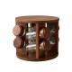 Rotating Spice Jars Set - 8 Pcs